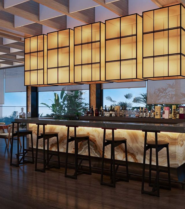 Quầy bar onyx